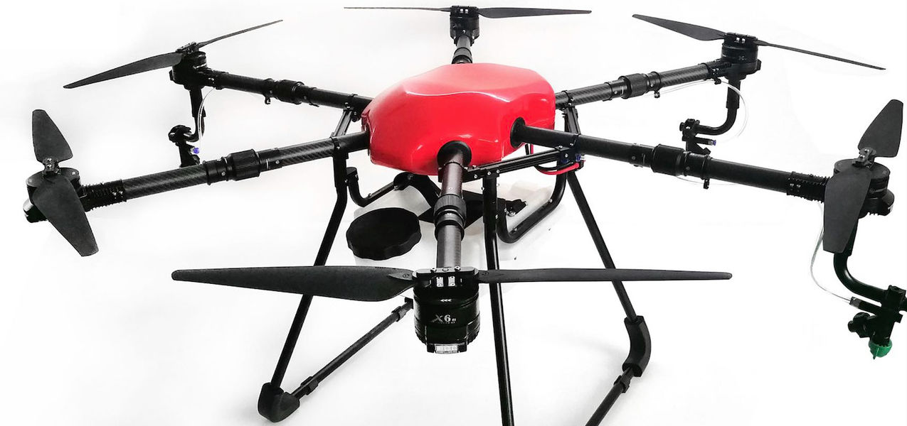 60Mins Endurance Autonomous Agricultural  Spraying Drone,Carbon Fiber Frame,Waterproof and Weather Resistance 20L