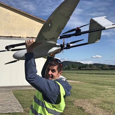 PPK Lidar VTOL Drone 250km Range 4hours Endurance For 3D Mapping and  Surveillance