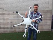 Hexacopter Drone  for  Surveillance