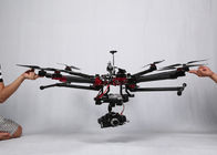 Automatic Octocopter Drone ,Strong Carbon  Fiber and Alloy Frame with Retractable Gear 12Kg Take Off Weight