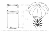 Smart Drone Parachute System for Commercial Drone Safety 10-100KG Load Capacity