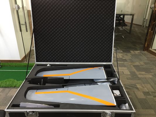 PPK Detachable Twin Motor Fixed-Wing drone Flight Distance180Km and 240Mins Duration for Mapping and Surveillance