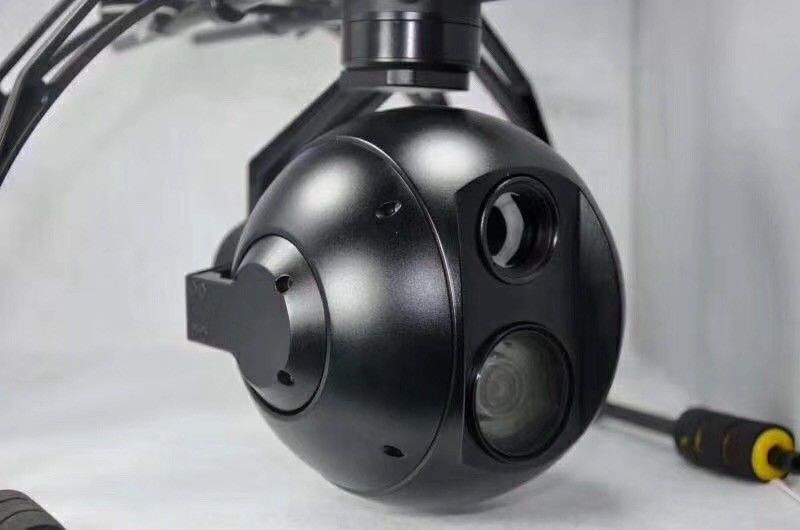 Dual Zoomable and Thermal Imaging Integrated Camera  Target Lock for Military Surveillance(640 Flir) 10* 20*and 30* Zoom
