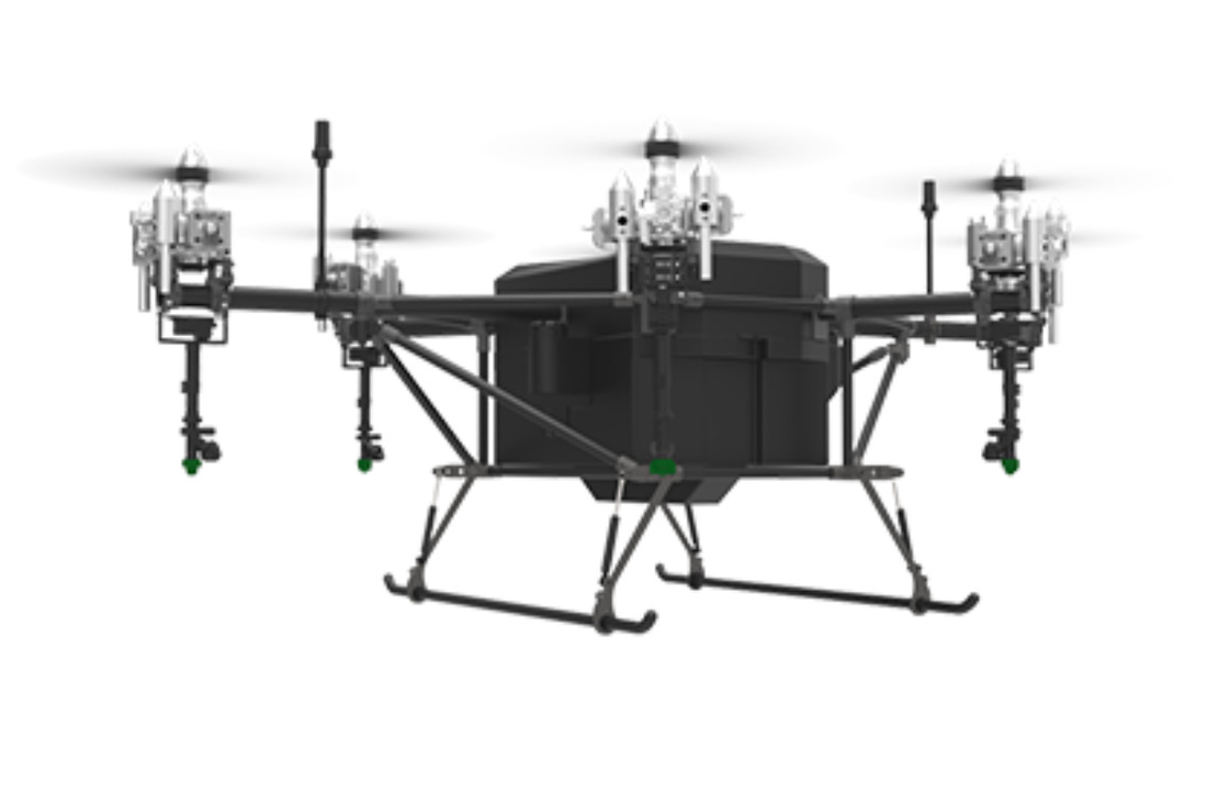 Gasoline Fueled 40L(50KG Payload) Agricultural Spray Drone 3Hours Endurane Autonomous Obstacle Avoidance