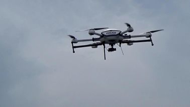 Hexacopter Drone for Surveillance.40-60mins duration 5km flight distance and 5km video transmission