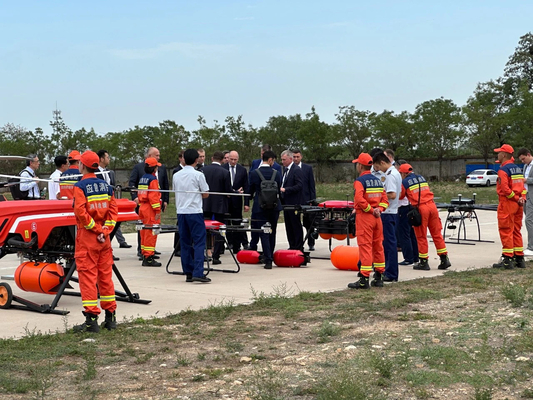 5G  Firefighting Drone  for High-Rise Fires Flight Height 4500m,Max Payload:50Kg,Range:80Km