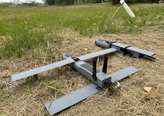 Military Tactical Drone Switchblade UAV,Suicide Kamikaze Loitering Munition Drone, 150Km Range,90mins Endurance,288km/h Speed,Payload 8Kg.
