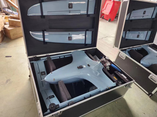 Military Tactical Drone 5meter Wingspan New Gasoline  VTOL 18Hours Endurance ,350Km Range for  Survey, Surveillance and Border Patrol