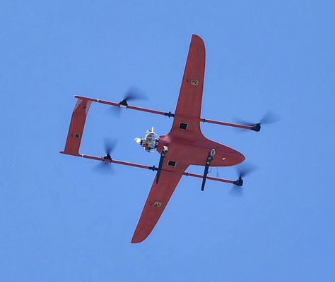 Military Tactical Drone 5meter Wingspan New Gasoline  VTOL 18Hours Endurance ,350Km Range for  Survey, Surveillance and Border Patrol