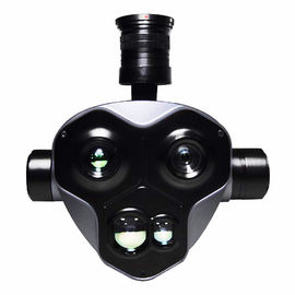 New Zoom Triple Camera EO/IR Target Locking 5KM Distance Measurement,Target  Location Calculating,4.08MP HD