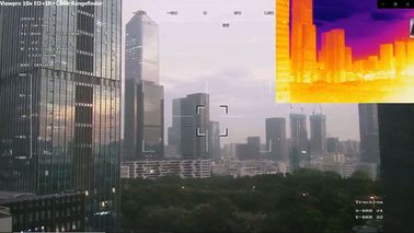 New Zoom Triple Camera EO/IR Target Locking 5KM Distance Measurement,Target  Location Calculating,4.08MP HD