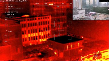 New Zoom Triple Camera EO/IR Target Locking 5KM Distance Measurement,Target  Location Calculating,4.08MP HD
