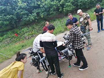 New Gasoline Fueled 40L(50KG Payload) Agricultural Spray Drone 3Hours Endurane Autonomous Obstacle Avoidance