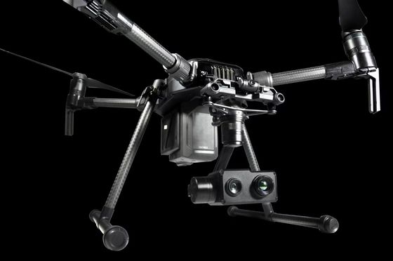 Triple Zoom Camera EO/IR Target Locking 10KM Distance Measurement,Target  Location Calculating ,1m*1m Target Dimension