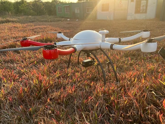 90Km Range Hexacopter Full Body Carbon Fiber Water-Proof for Surveillance and Rescue