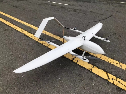 New VTOL Drone 240Mins Endurance 250Km Range 2.5M Wingspan Mapping and Surveillance