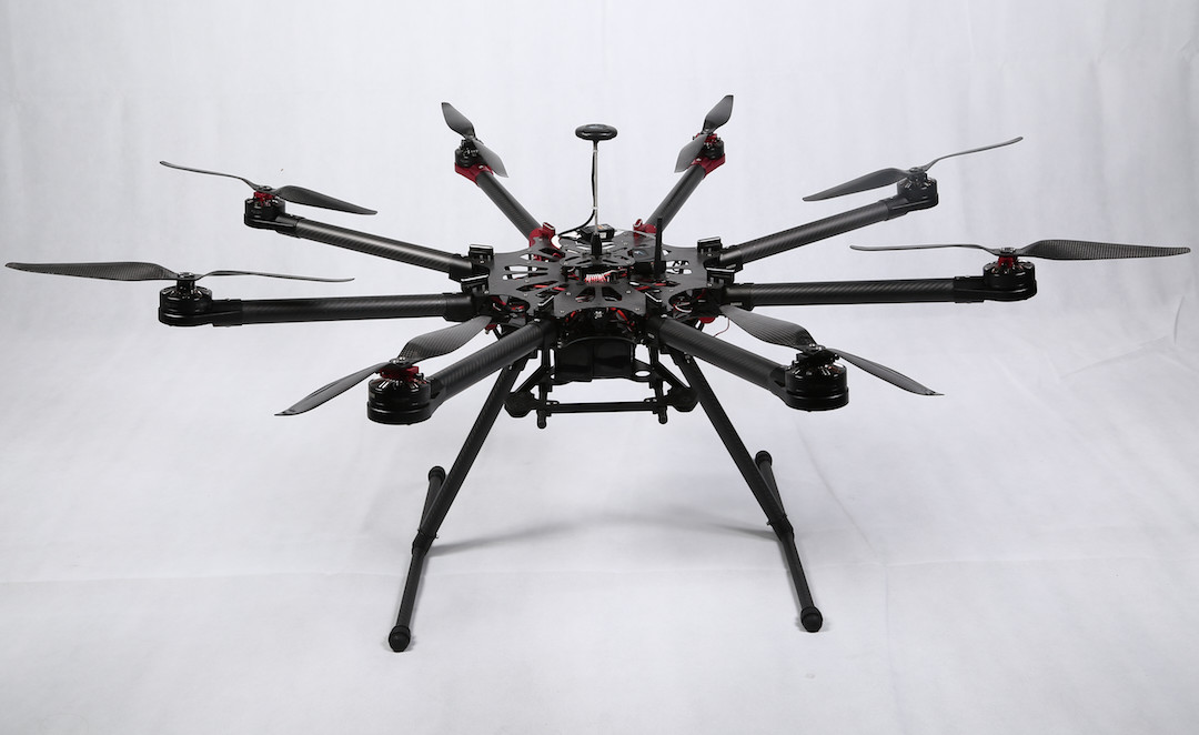 Automatic Octocopter Drone ,Strong Carbon Fiber and Alloy Frame with ...
